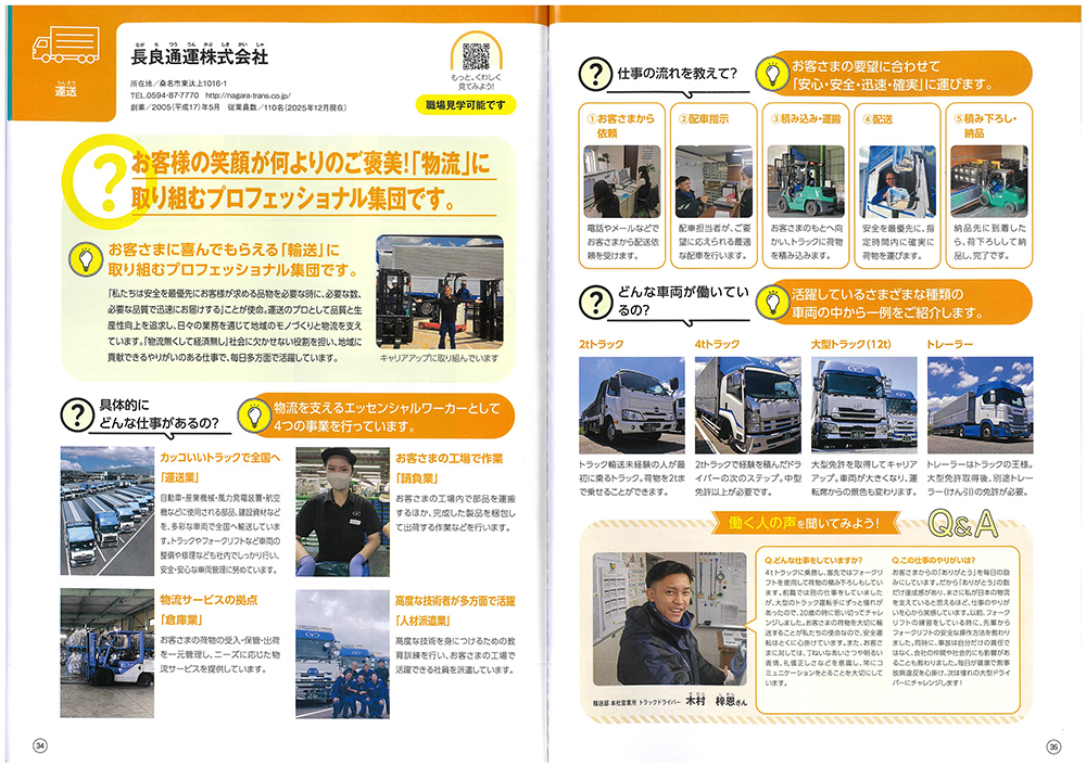 三重県中学生お仕事ブック2026